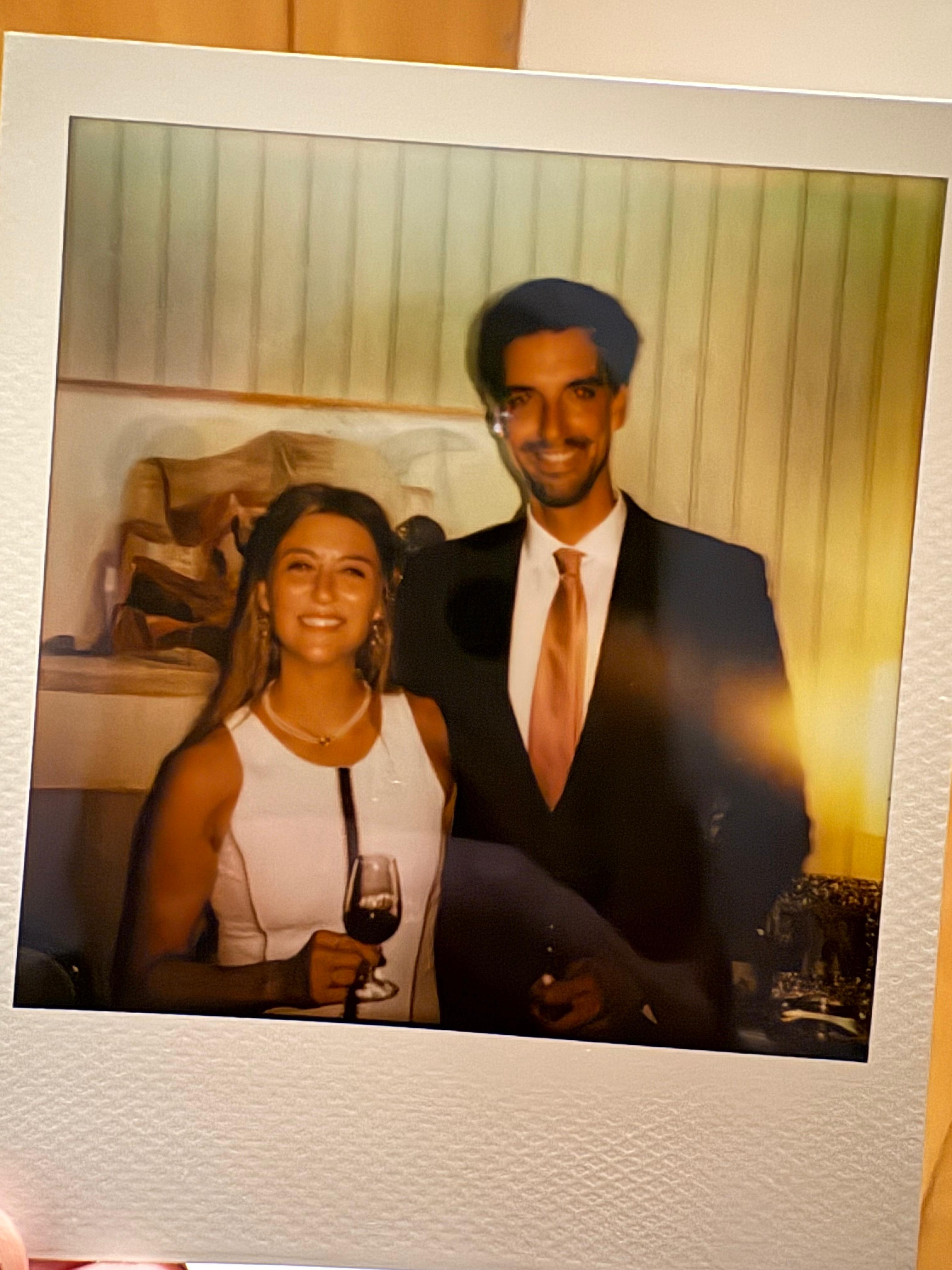 Reyes y Francisco en una fotografía de recuerdo